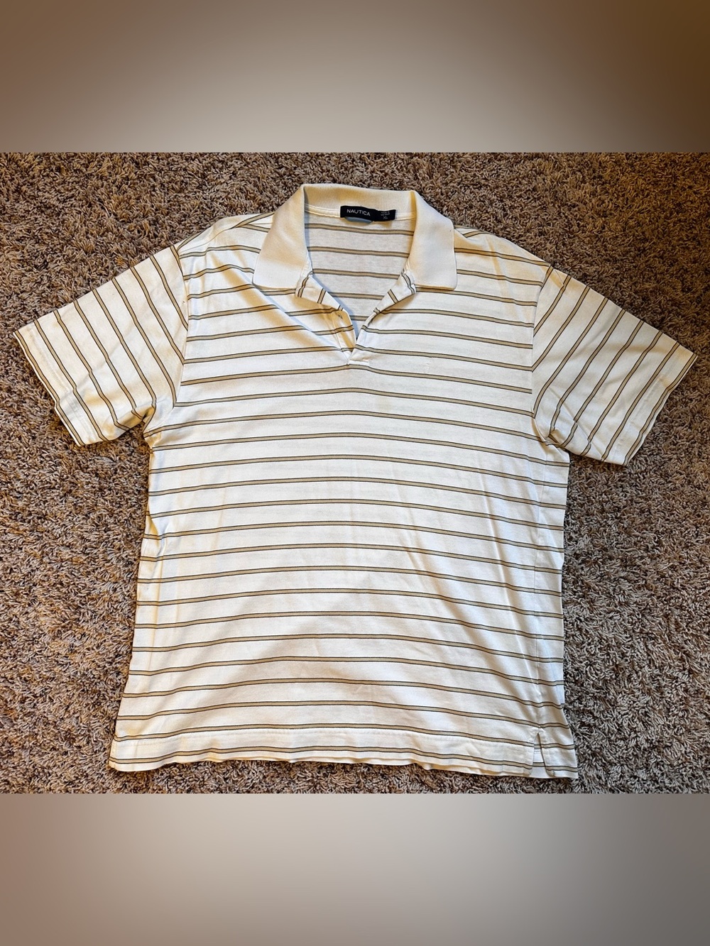 Nautica Men’s Striped Polo